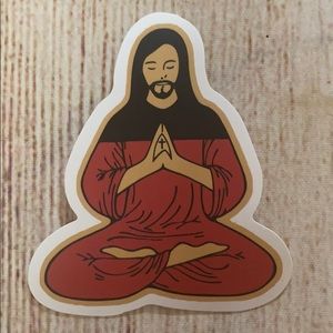 Religious sticker matte finish brand new.